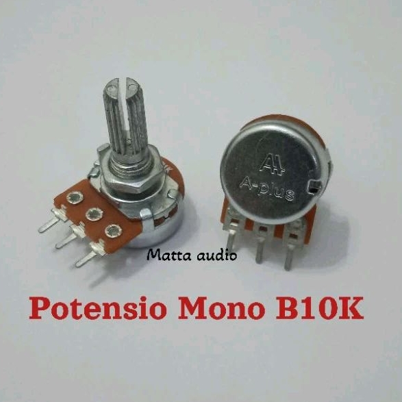 Potensio Mono B10K A-plus