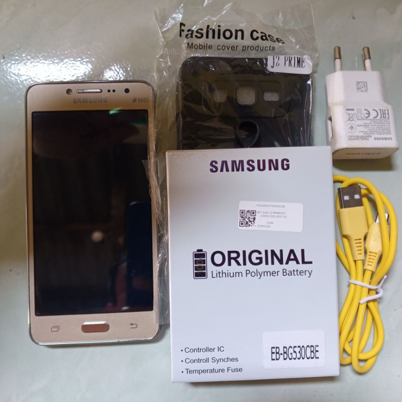 android second Samsung j2 prime 4g ex resmi gratis casing dan cas ,bisa wa dan app semua suport norm