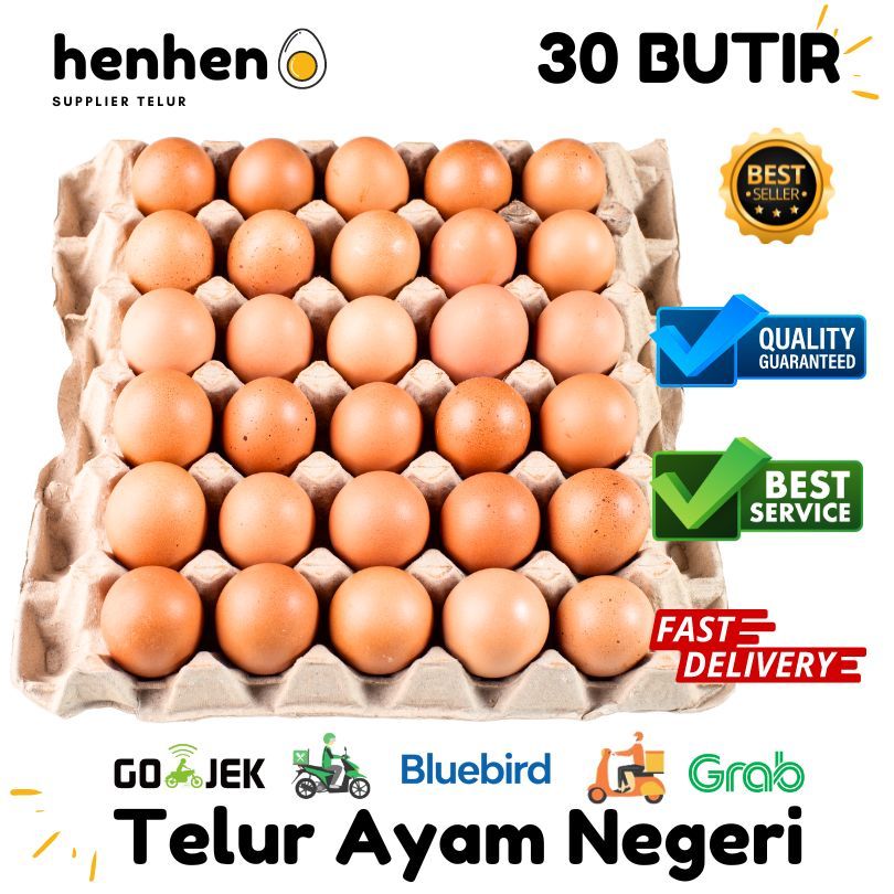 

Telur Ayam Negeri Curah 30 Butir Hen-Hen