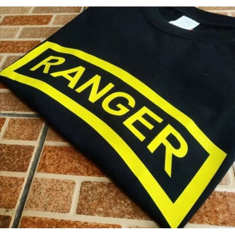 Kaos US ARMY T Shirt Military "RANGER TAB"