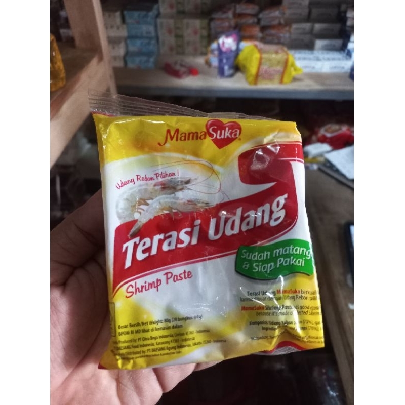 

Terasi Udang Mama Suka 80Gr