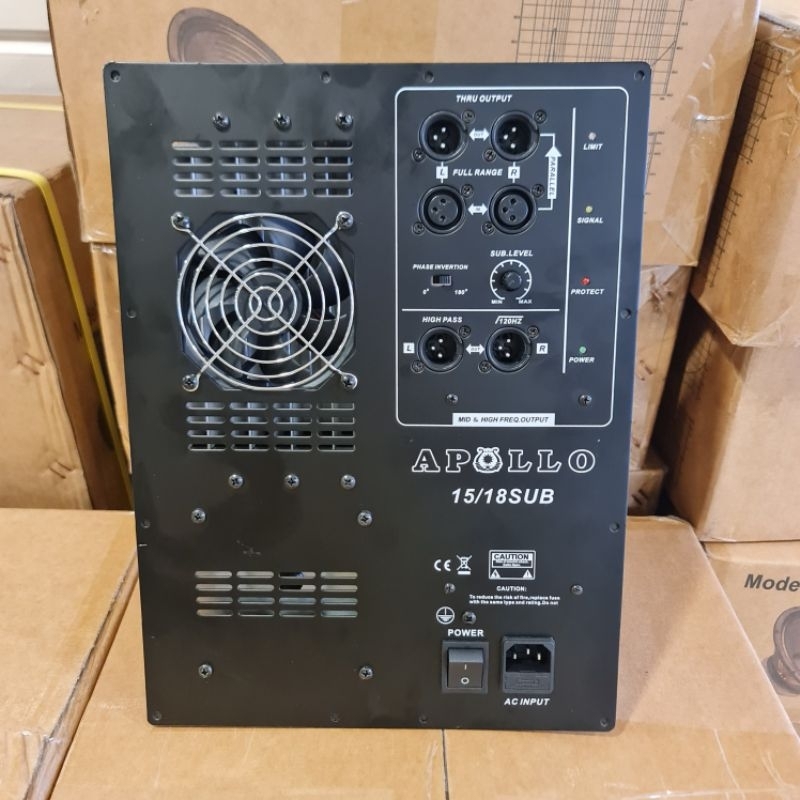 POWER SUBWOOFER ACTIVE APOLLO ORIGINAL 15-18 INCH 2000 WATT