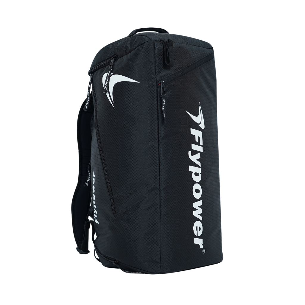Flypower New Borneo  02  Travel  Bag Black | Tas Olahraga Badminton | Travel Bag  | Tas Travel I Tas