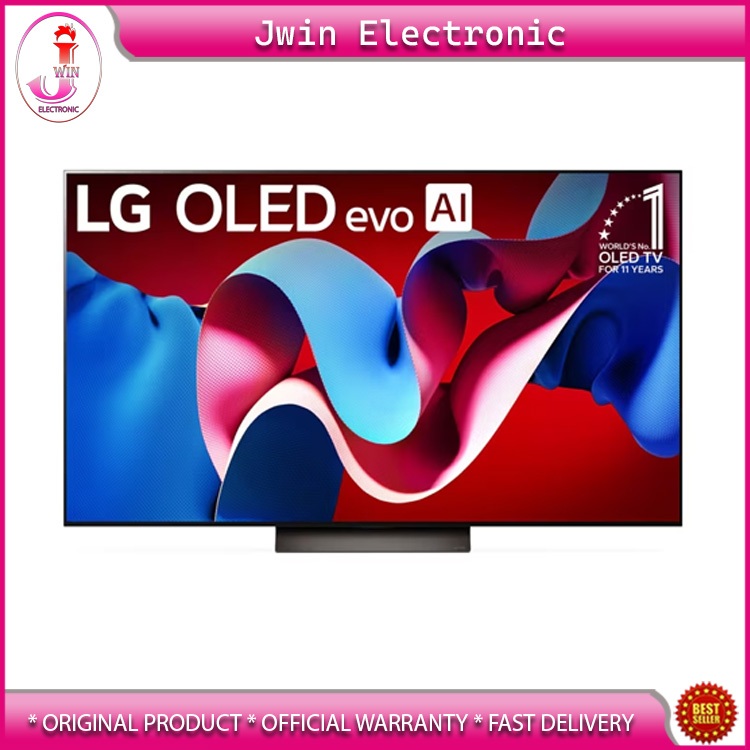 LG OLED55C4PSA Smart TV 4K LG OLED evo AI C4 55 Inci