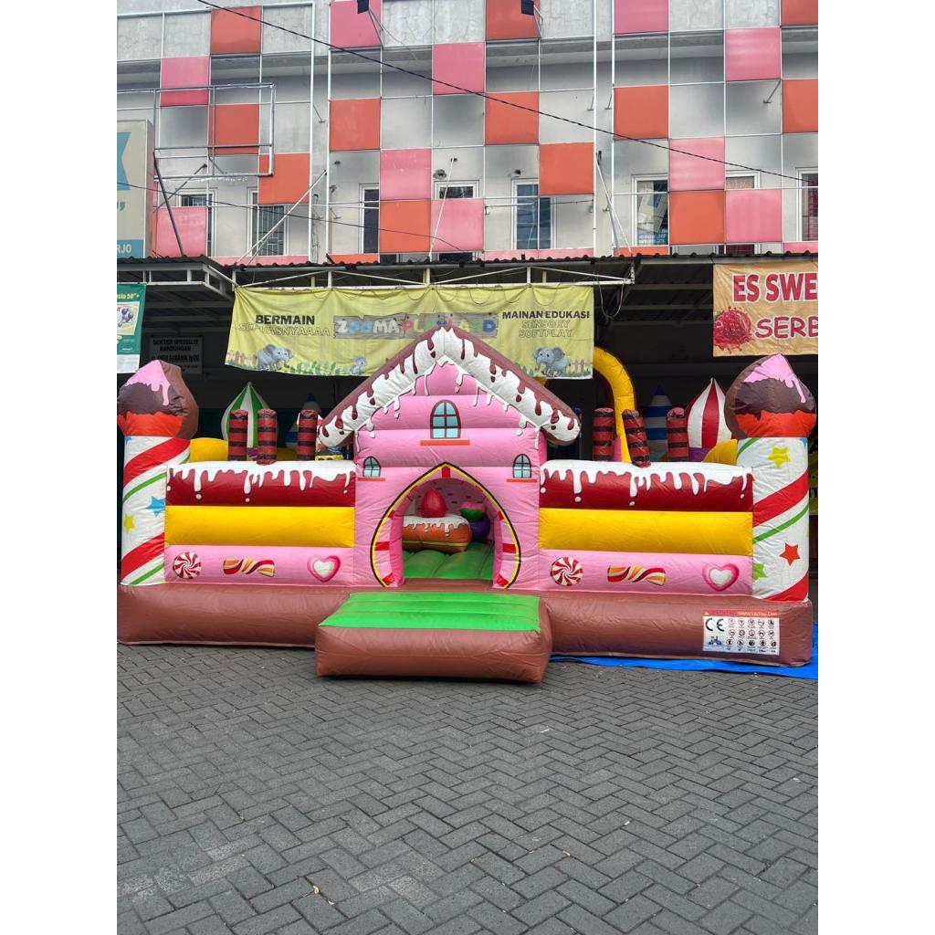 RUMAH BALON / ISTANA BALON / BOUNCY (6x4 m)