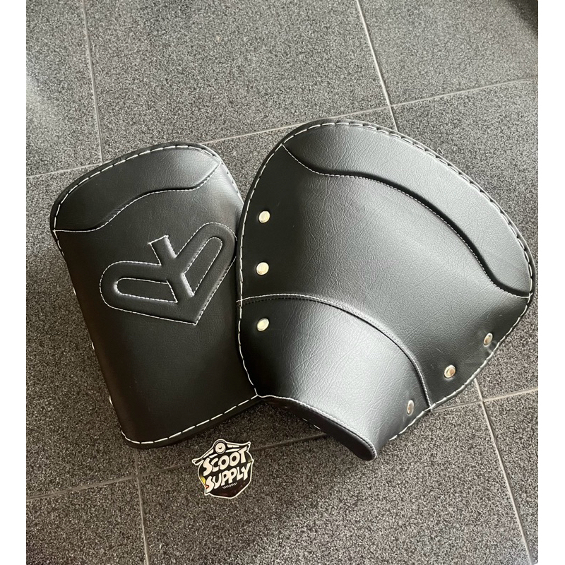 Cover Jok Pisah Vespa Super Sprint PX Exclusive Strada PS Model Koboy Cowboy Depan Belakang