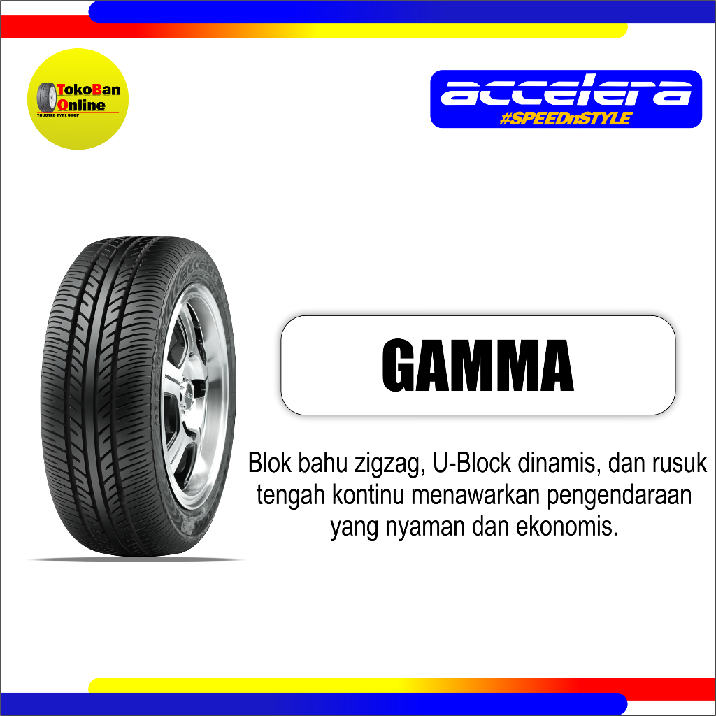 Ban Mobil accelera 165/55 R13 16555R13 16555 R13 165/55R13 165/55/13 R13 R 13 gamma