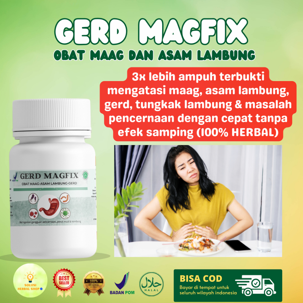 Gerd Magfix Obat Maag dan Asam Lambung Atasi Masalah  Tukak Lambung Gerd Paling Ampuh-obat maag pali