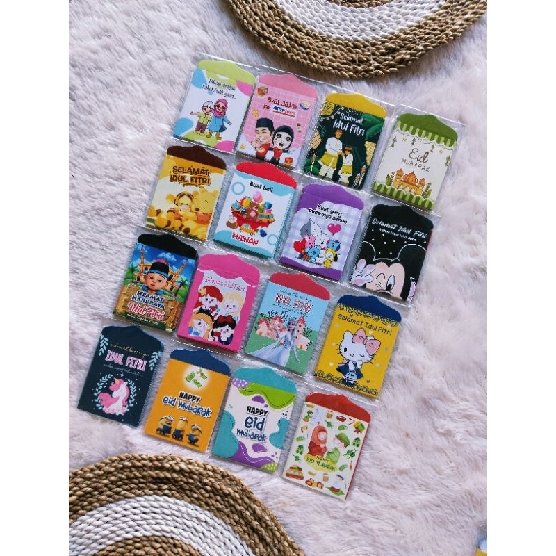 

[ Isi 60pcs ] PAKET BUNDLING// Amplop Lebaran Size Kecil