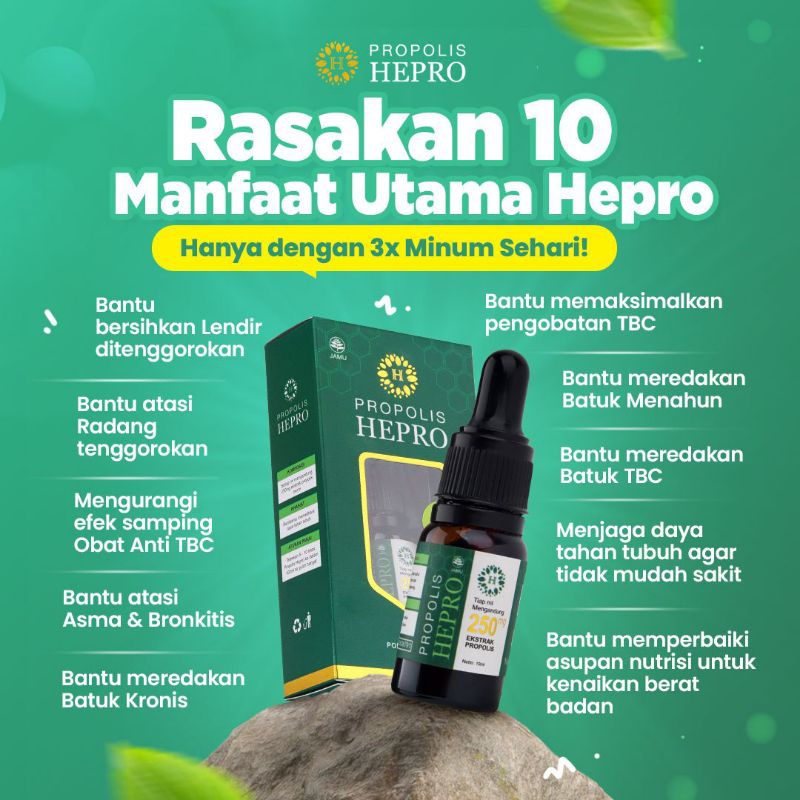 PROPOLIS HEPRO ORIGINAL ASLI 100%