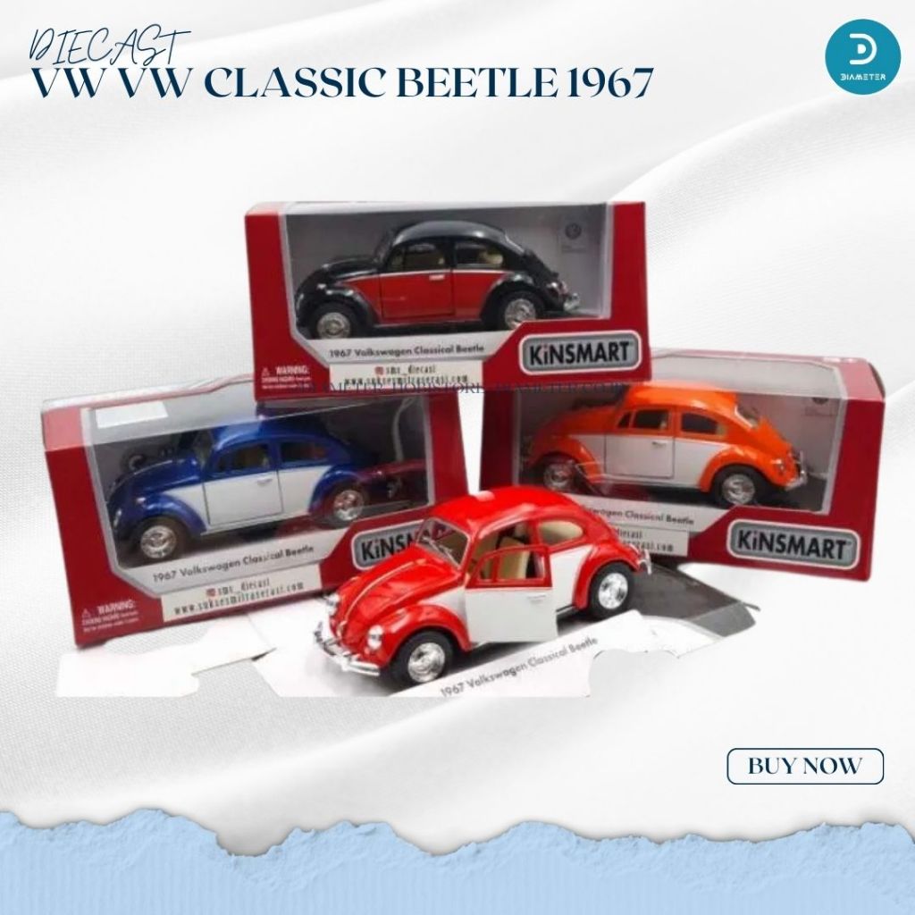 Kinsmart VW Classical Beetle 5370/Diecast