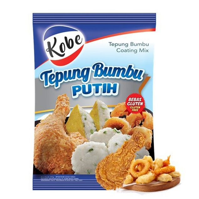 

Kobe Tepung Bumbu Putih [180 gr]