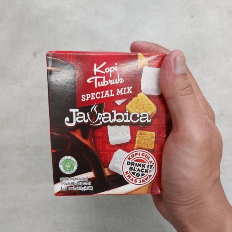 

JAVABICA KOPI TUBRUK SPECIAL MIX KEMASAN ISI 5X20GR PER PACK