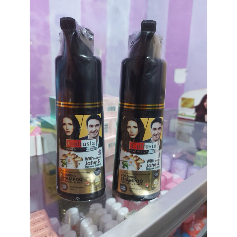 CULTUSIA SHAMPOO ORIGINAL BLACK /shampo uban