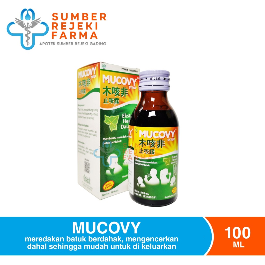 

MUCOVY Syrup ISI 100 ML Botol