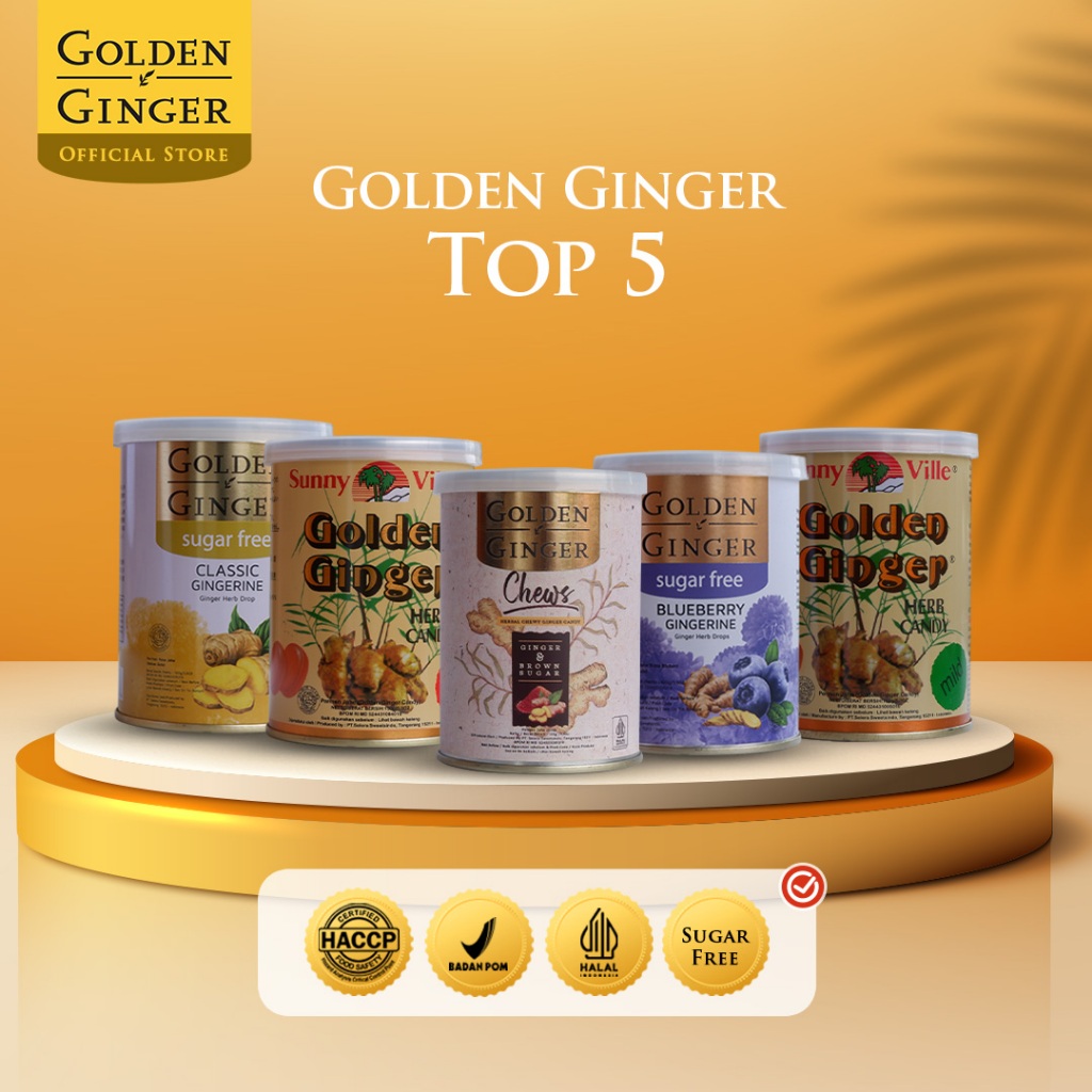 

Golden Ginger Top 5 (CAN)