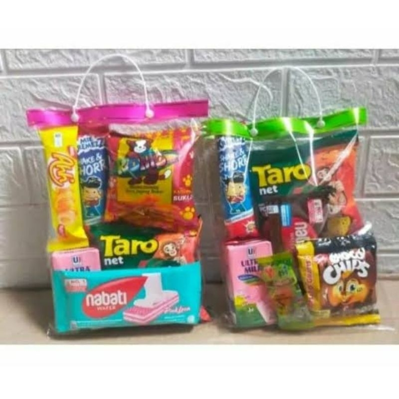 

Bingkisan snack ulang tahun anak acara Souvenir snack ulang tahun anak