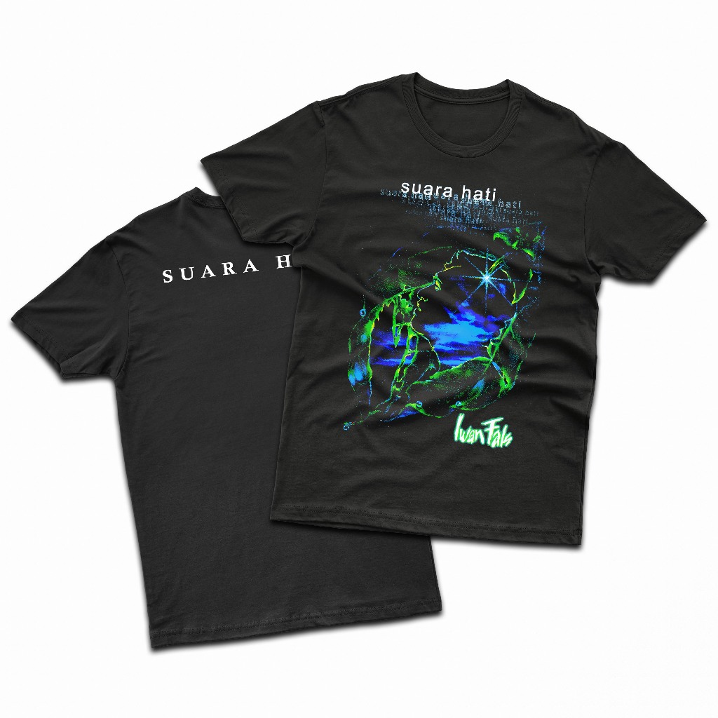 Kaos IWAN FALS SUARA HATI kaos Iwan Fals kaos Fals Mania kaos Distro Pria | T-shirt IWAN FALS SUara 