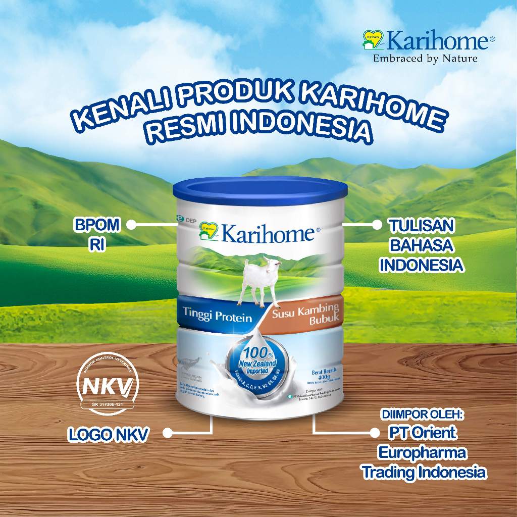 

RB Karihome Susu Kambing Bubuk untuk Keluarga
