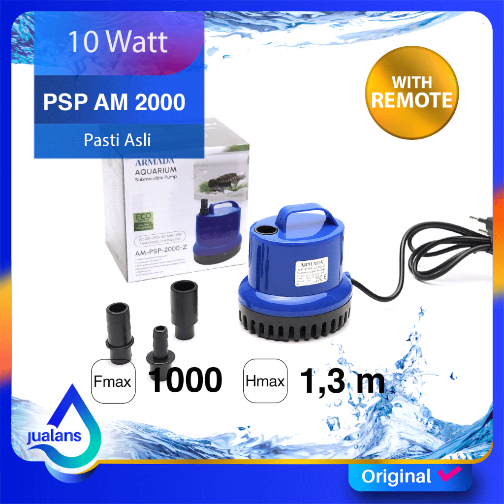 Pompa Aquarium ARMADA AM PSP 2000 Water Pump 1000 Lph