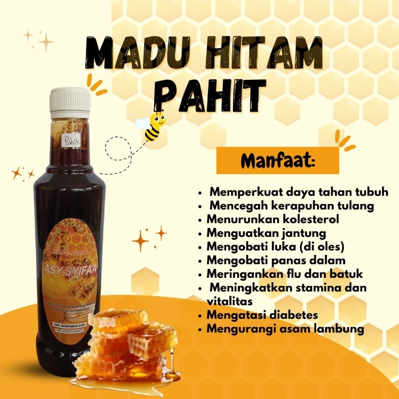 

MADU PAHIT BOTOL / MADU HITAM