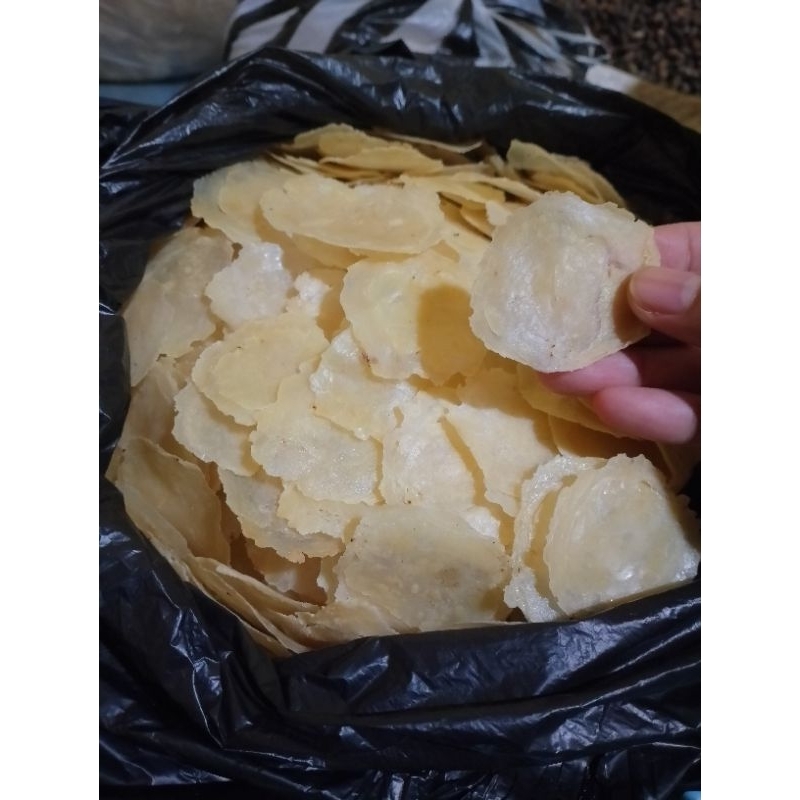 

mping mlinjo murni mentah ukuran KECIL 2 biji ,kemasan 500 gr