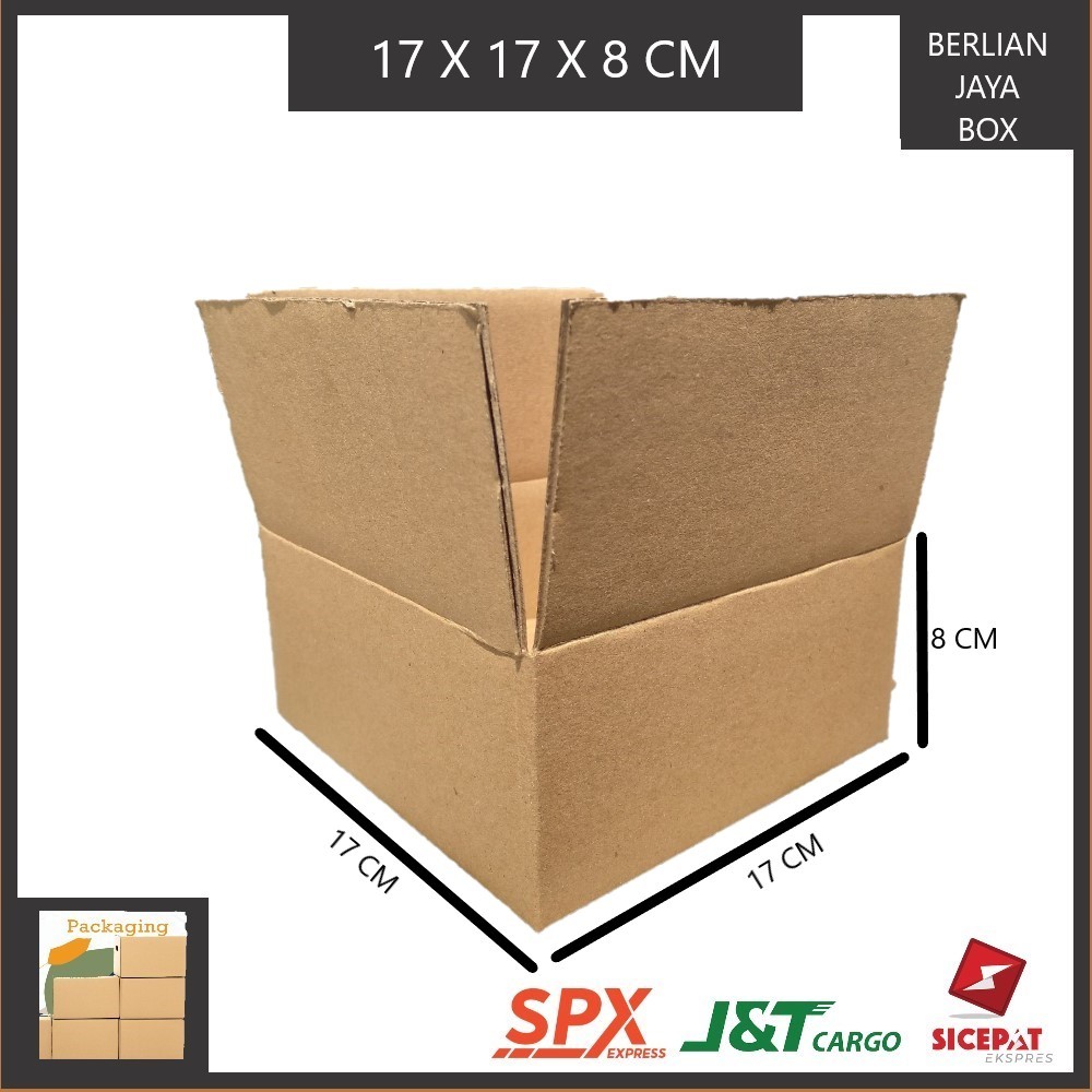 

KARDUS PACKING SINGGLE WALL UKURAN P17xL17xT8