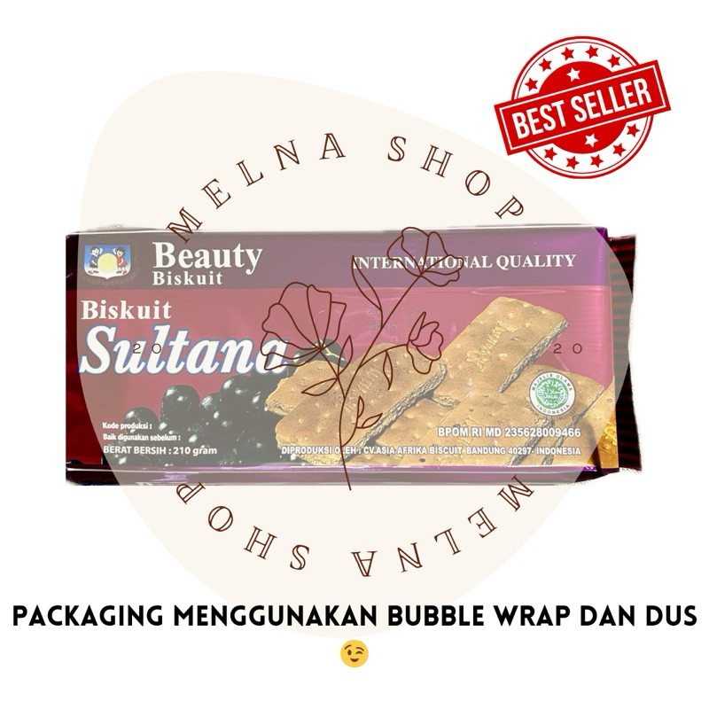

pink Sultana Beauty Biskuit @210gr