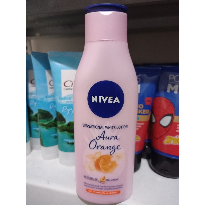 Nivea aura  orange 200ml