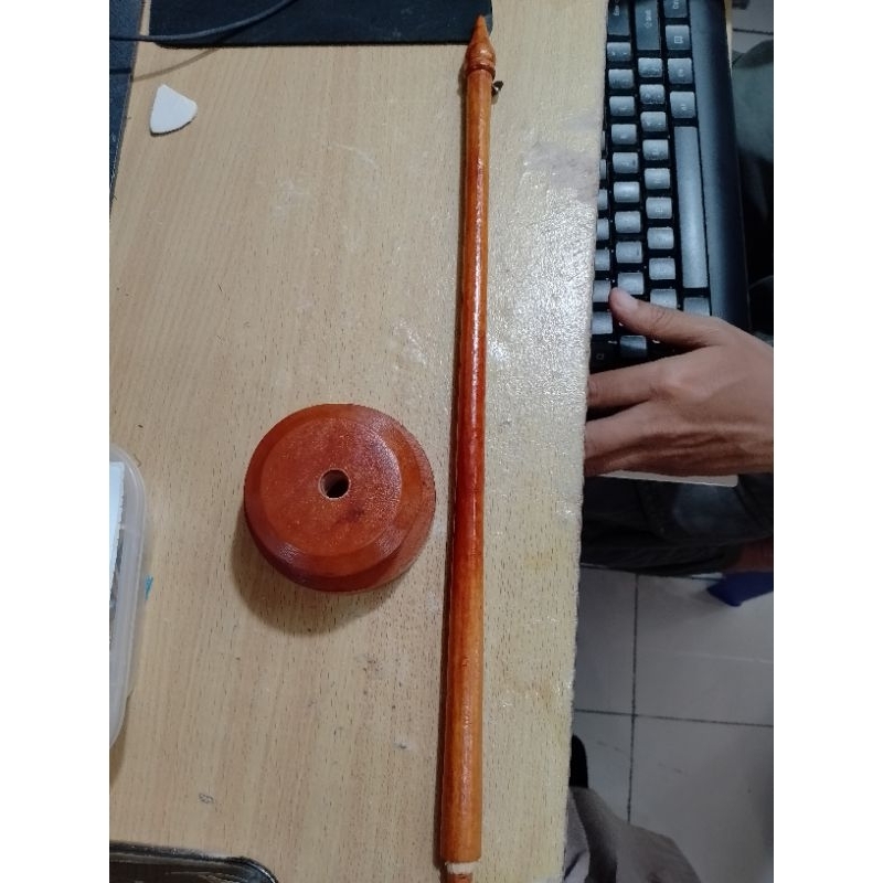 Tiang Bendera Meja Bendera Vandel Meja Kayu