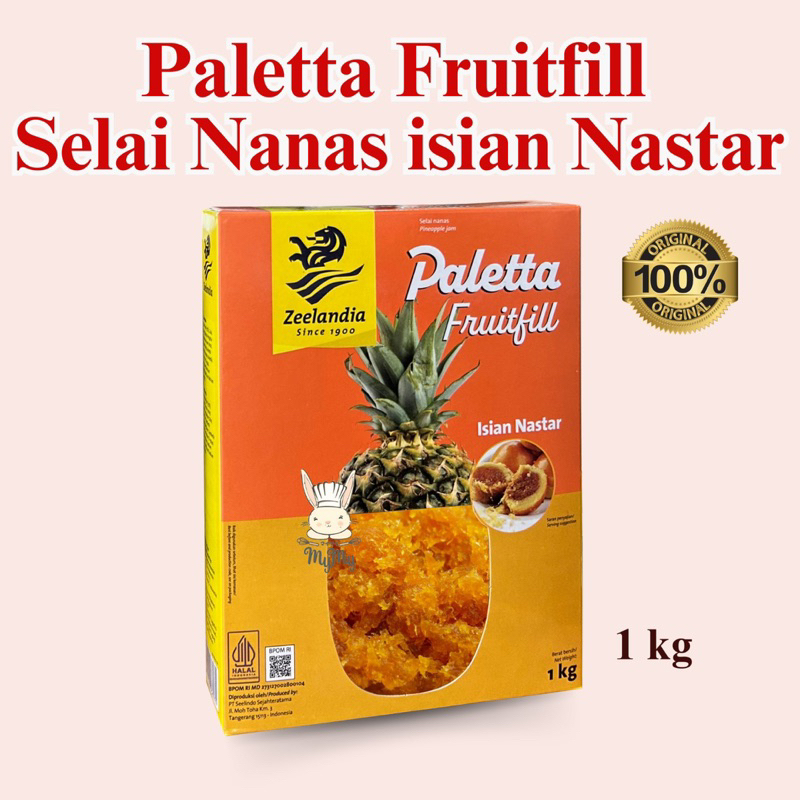 

Paletta Fruitfill Selai Nanas isian Nastar 1kg