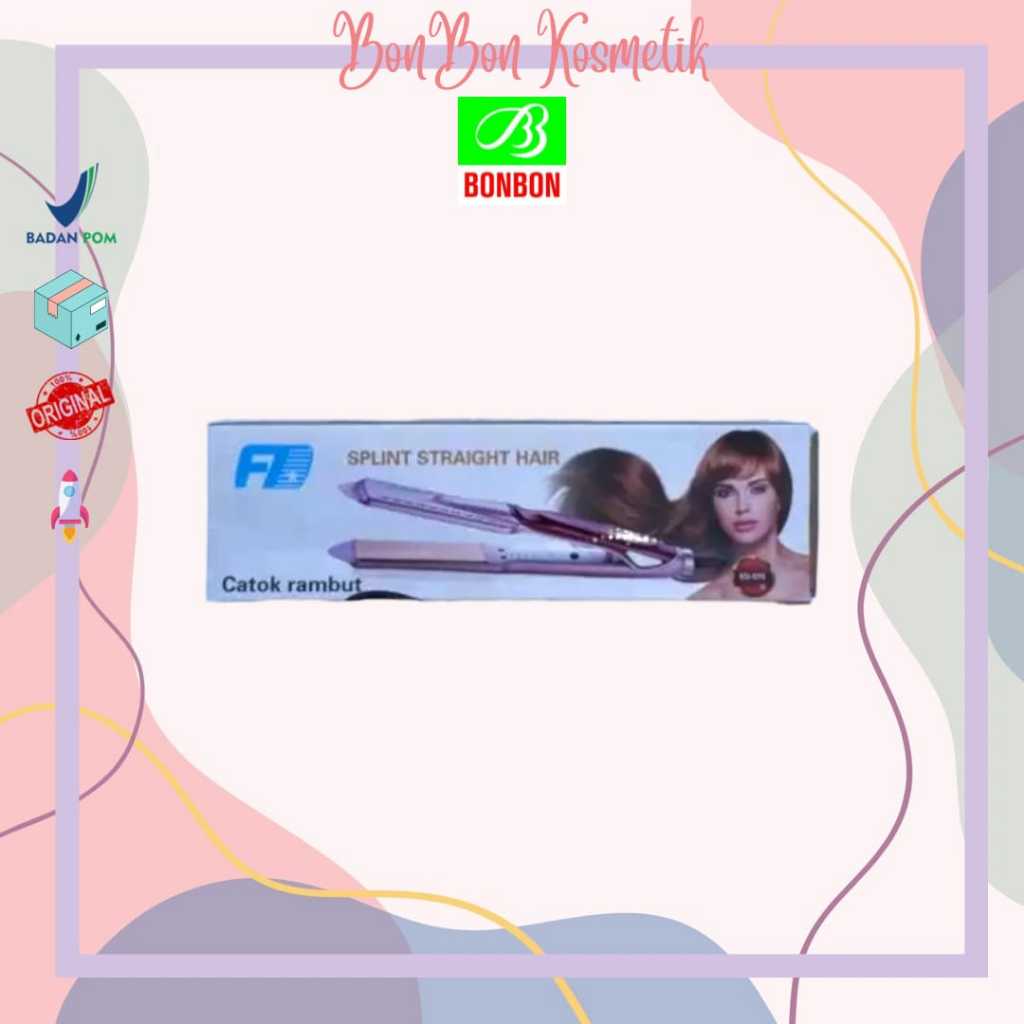 CATOKAN FD-570 Plat Gold Professional Catokan Pelurus Rambut