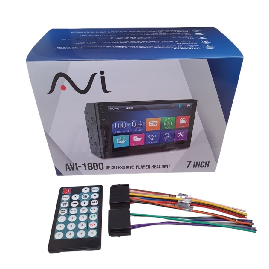 Head unit/deckless/deckles avi-1800s