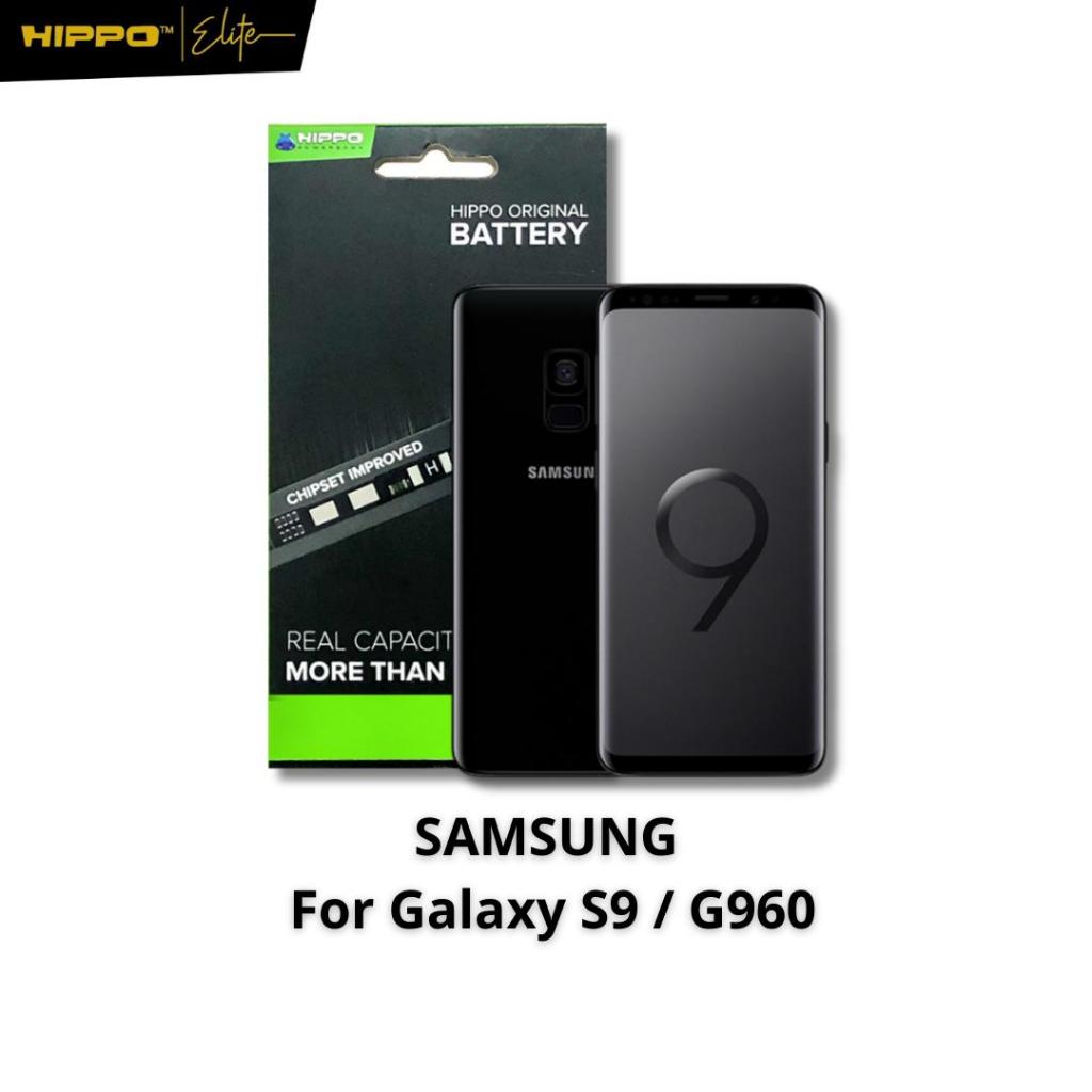 HIPPO Baterai Samsung Galaxy S9 G960  3000mAh Original Cell Battery Batre Batrai