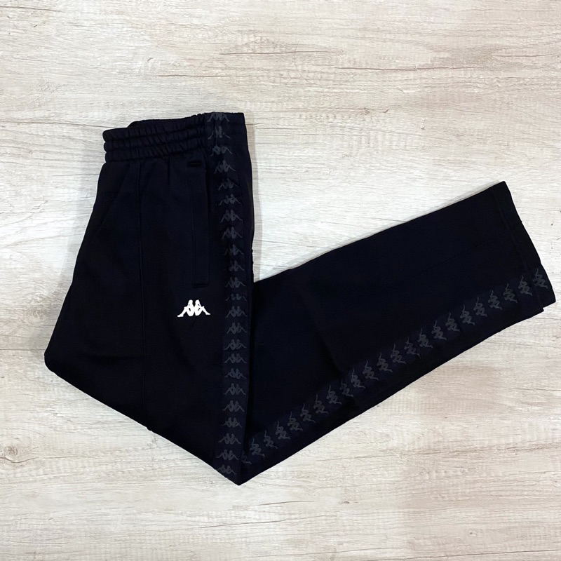 KAPPA TAPPED TRACKPANTS ORIGINAL BLACK