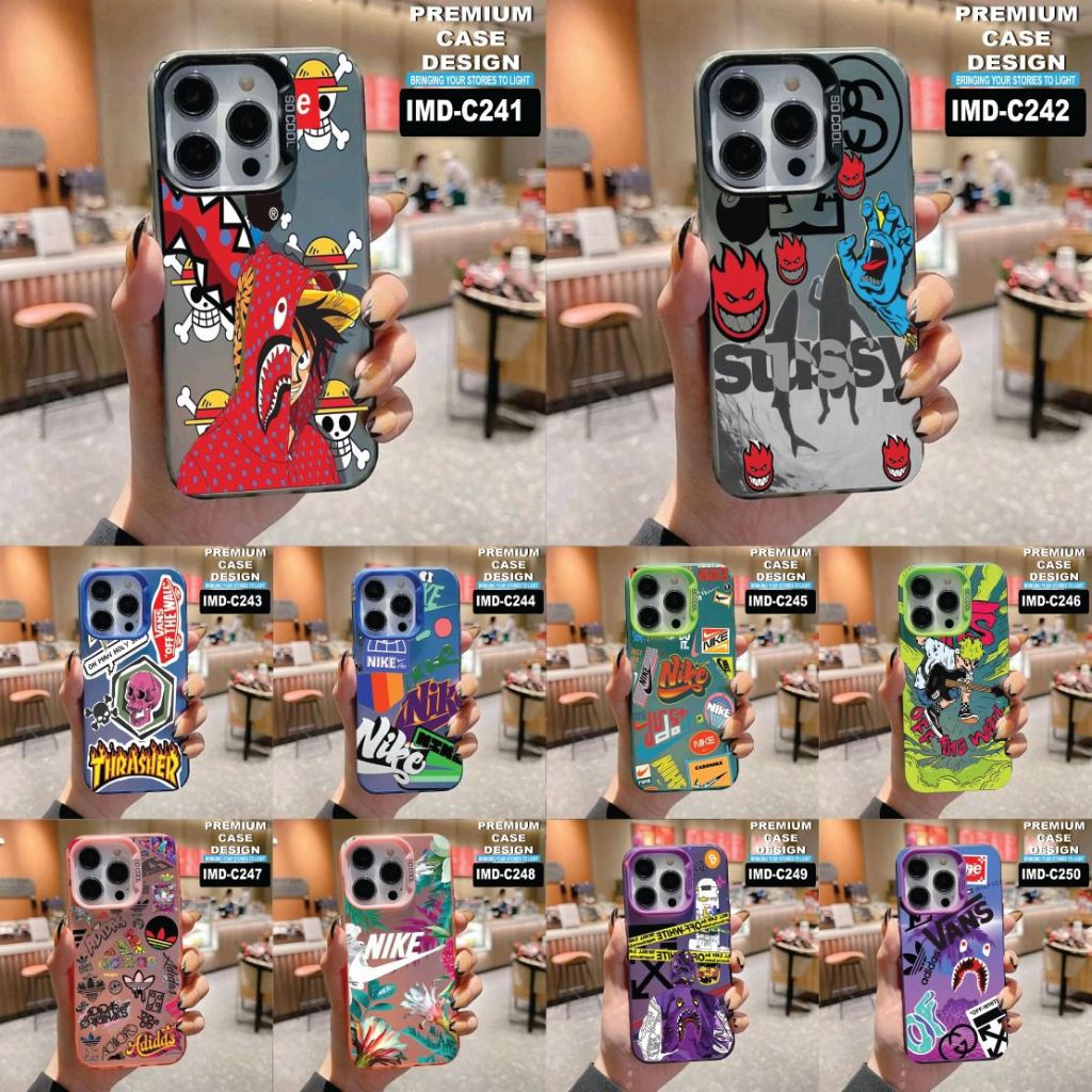 VIVO V40/Y18/Y28/Y38 ⭐️ CASE MOTIF KODE IMD C241- C250 CEK DESKRIPSI VENUS ACC