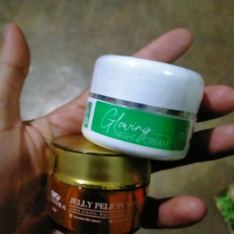 jelly pelicin+crem glowing flek