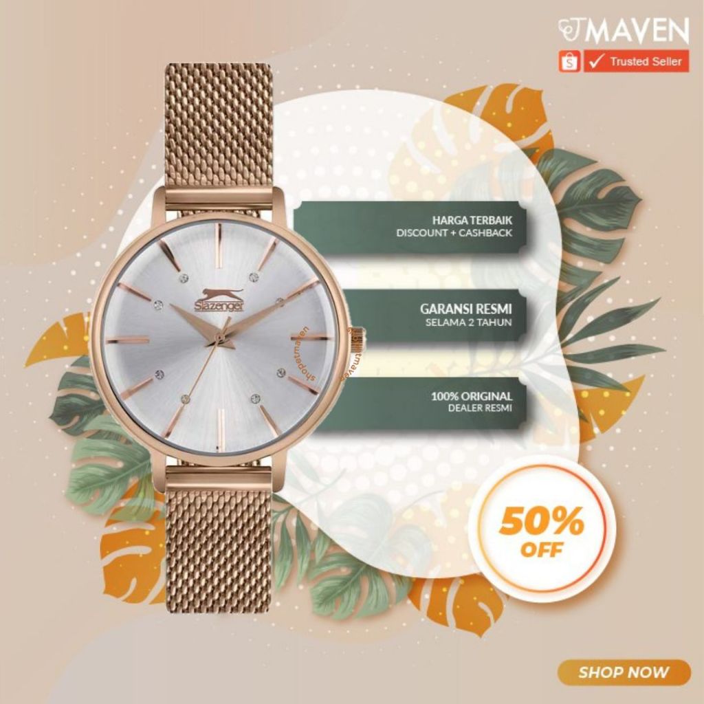 Jam tangan wanita Slazenger SLZ sl9.6203.3.02