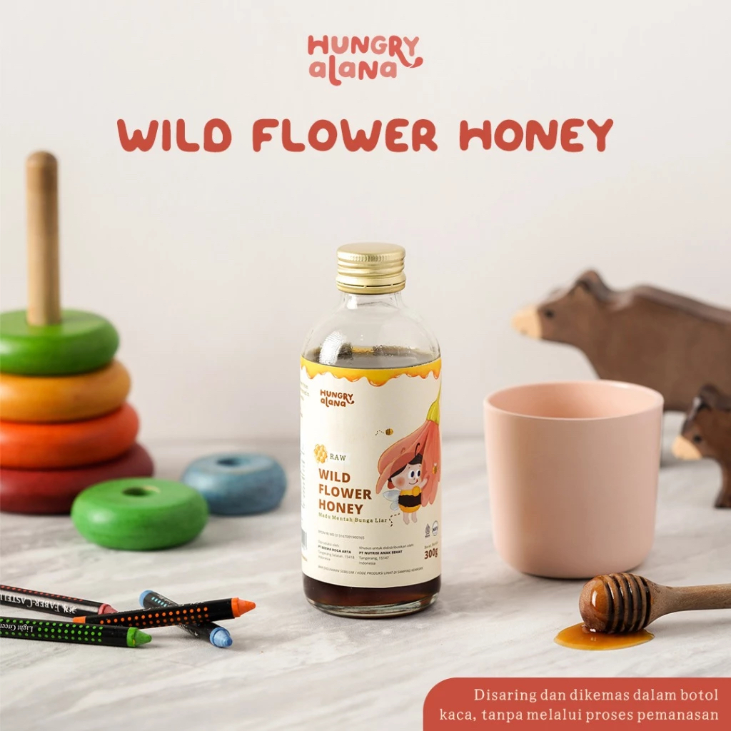 

Ready Stock Hungry Alana - Madu Murni Organik Anak Original 100%