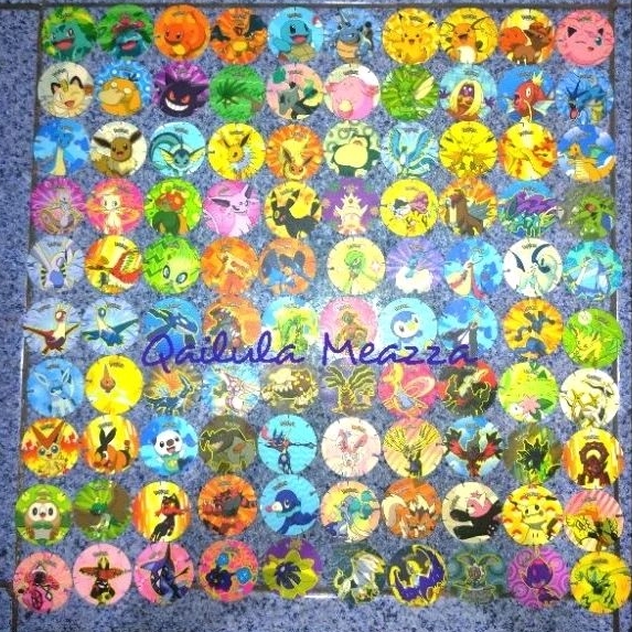 Tazos Pokemon Indonesia 2021 Tazo Tajo Chiki Balls Tajos Pikachu