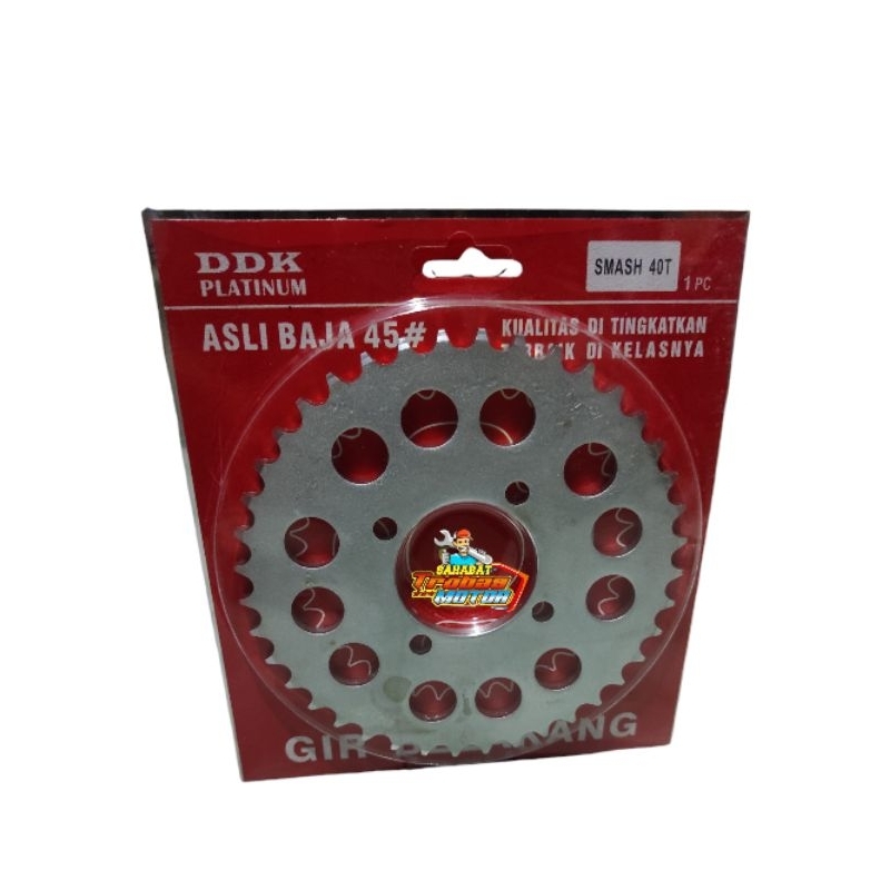 Gir Gear Belakang Smash Shogun Rc Ukuran 40T-428 Model SSS
