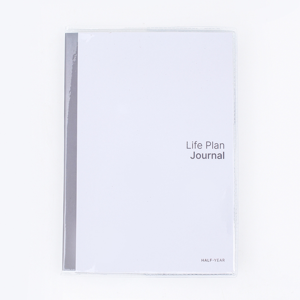 

Life Plan Journal - UNDATED PLANNER Half-Year (6 Months) - Undated Planner/Soft Cover/Agenda