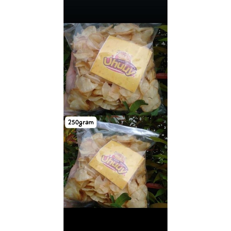 

keripik Singkong 250gr dijamin ketagihan