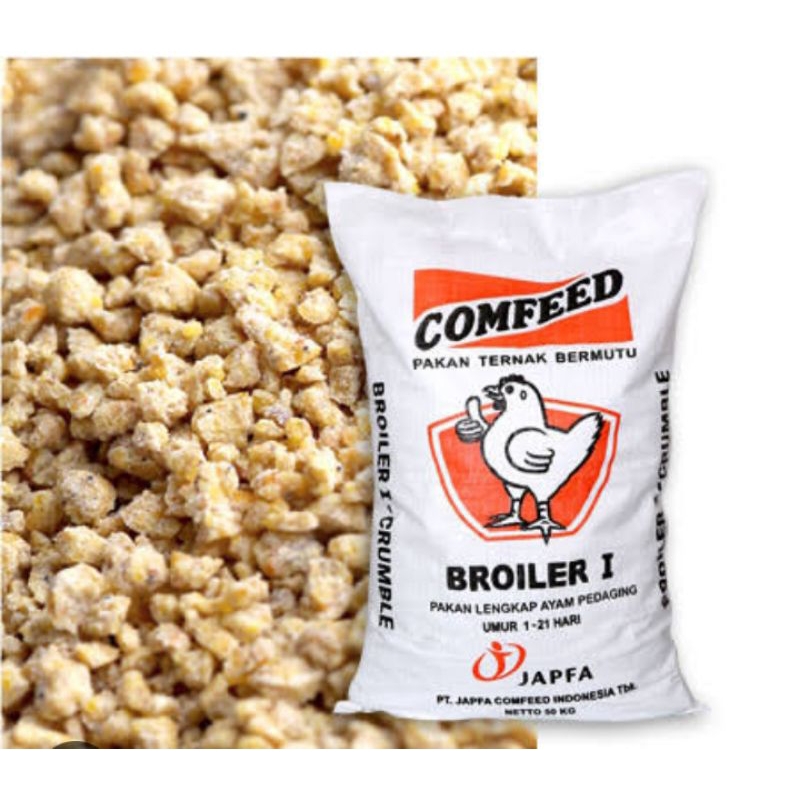 Broiler I Pur Ayam Pedaging Comfeed 1 kiloan
