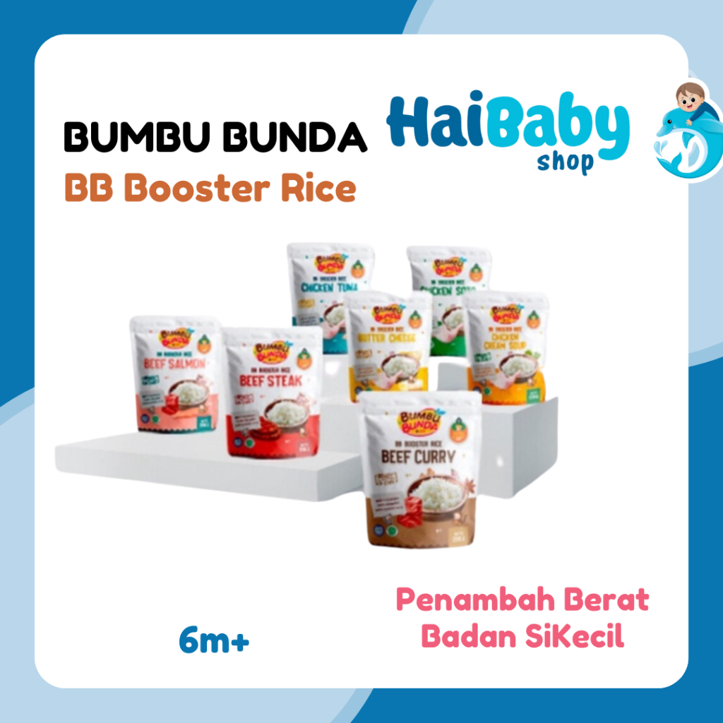 

Bumbu Bunda Elia BB Booster Rice Beras / 6 Bulan - 200 gram