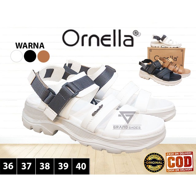 Ornella OP 185 OP 183 sandal sendal tali slop casual kasual wanita perempuan Original