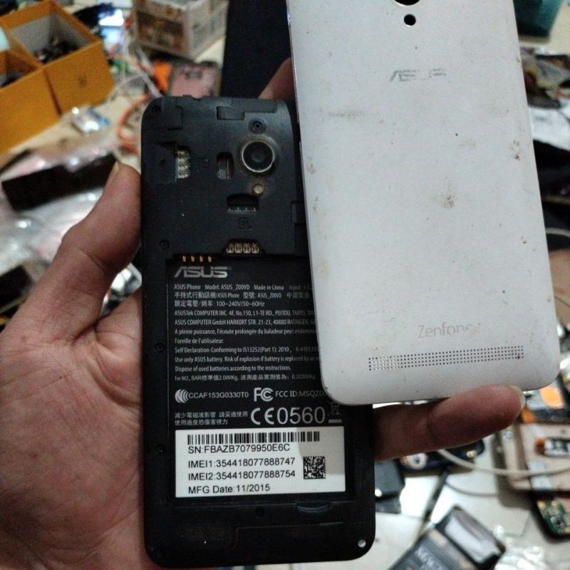 Asus Z00VD Asus Zenfon Go minus baca deskripsi...