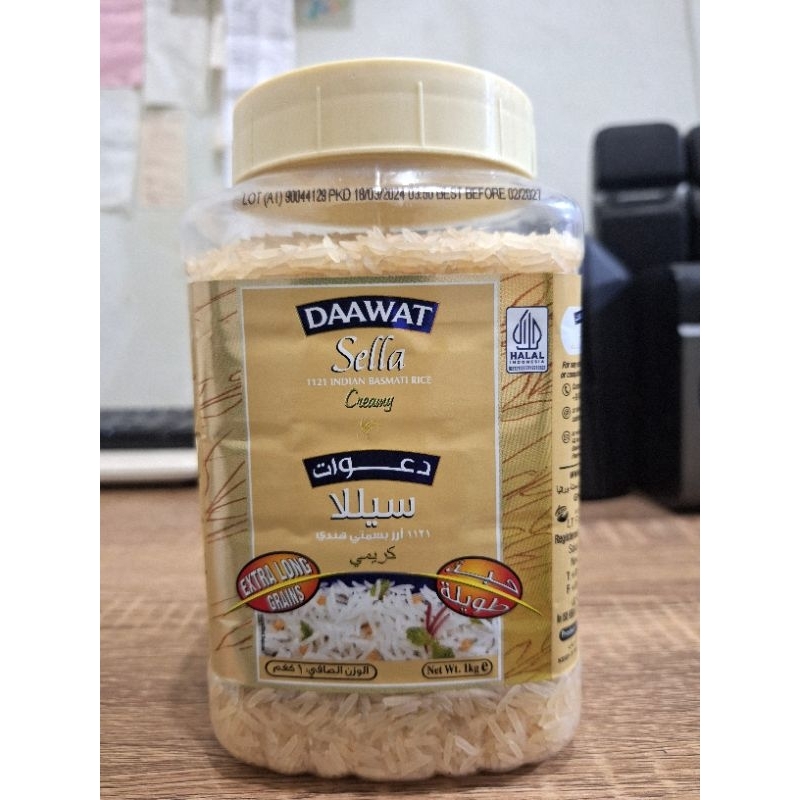 

BERAS BASMATI DAAWAT SELLA CREAMY 1KG