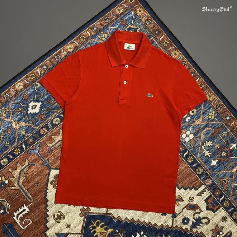 Polo Shirt Lacoste Red Authentic