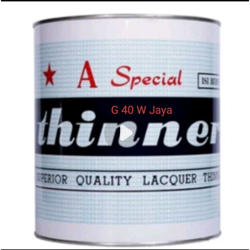 Thinner A Spesial 1 Liter / Tunggal Jaya